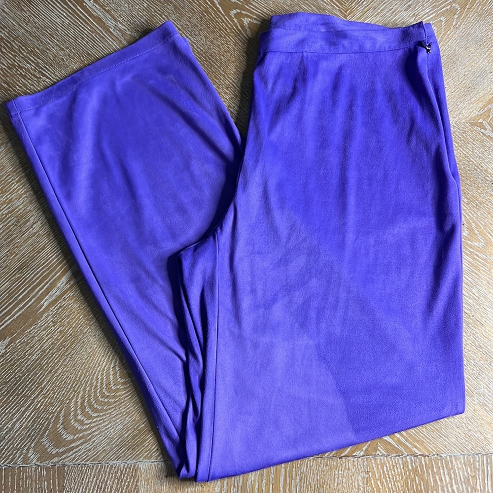 MICHAEL SIMON Vintage Purple Pant XL